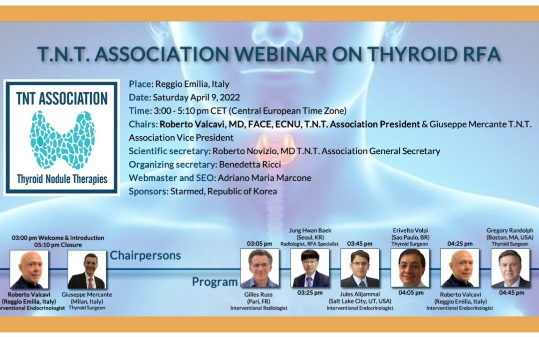Dr. Aljammal joins international experts RFA and discusses the outcome of toxic thyroid nodule